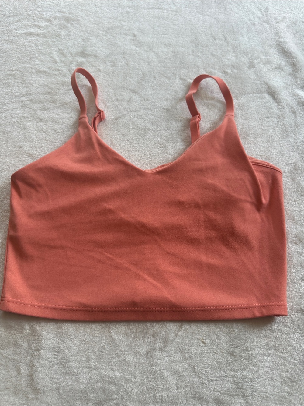 Athleta Coral Pink Active Bralette